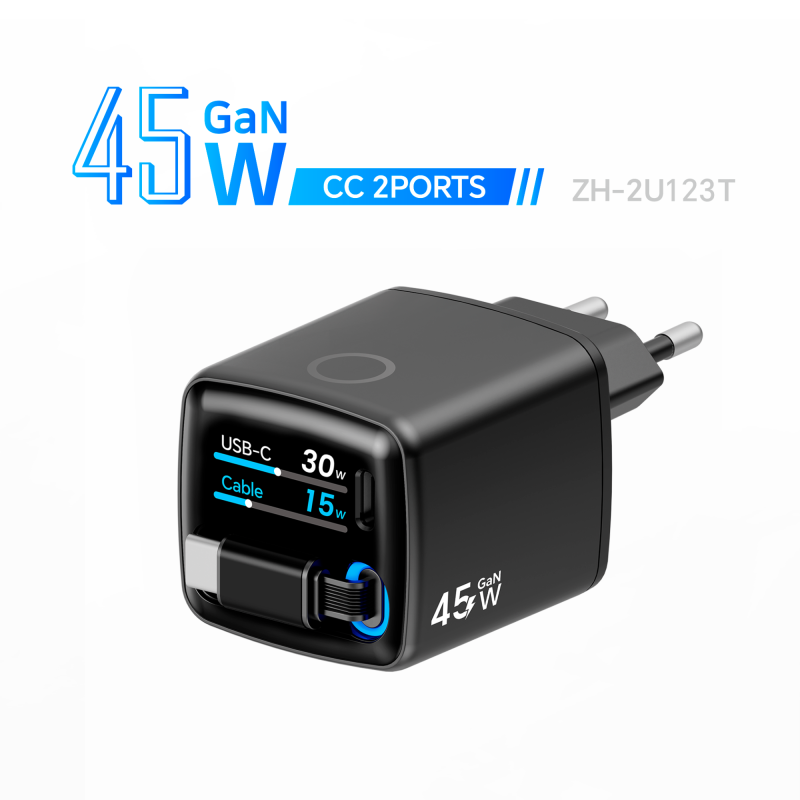 TFT Charger Series 45W CC Retractable