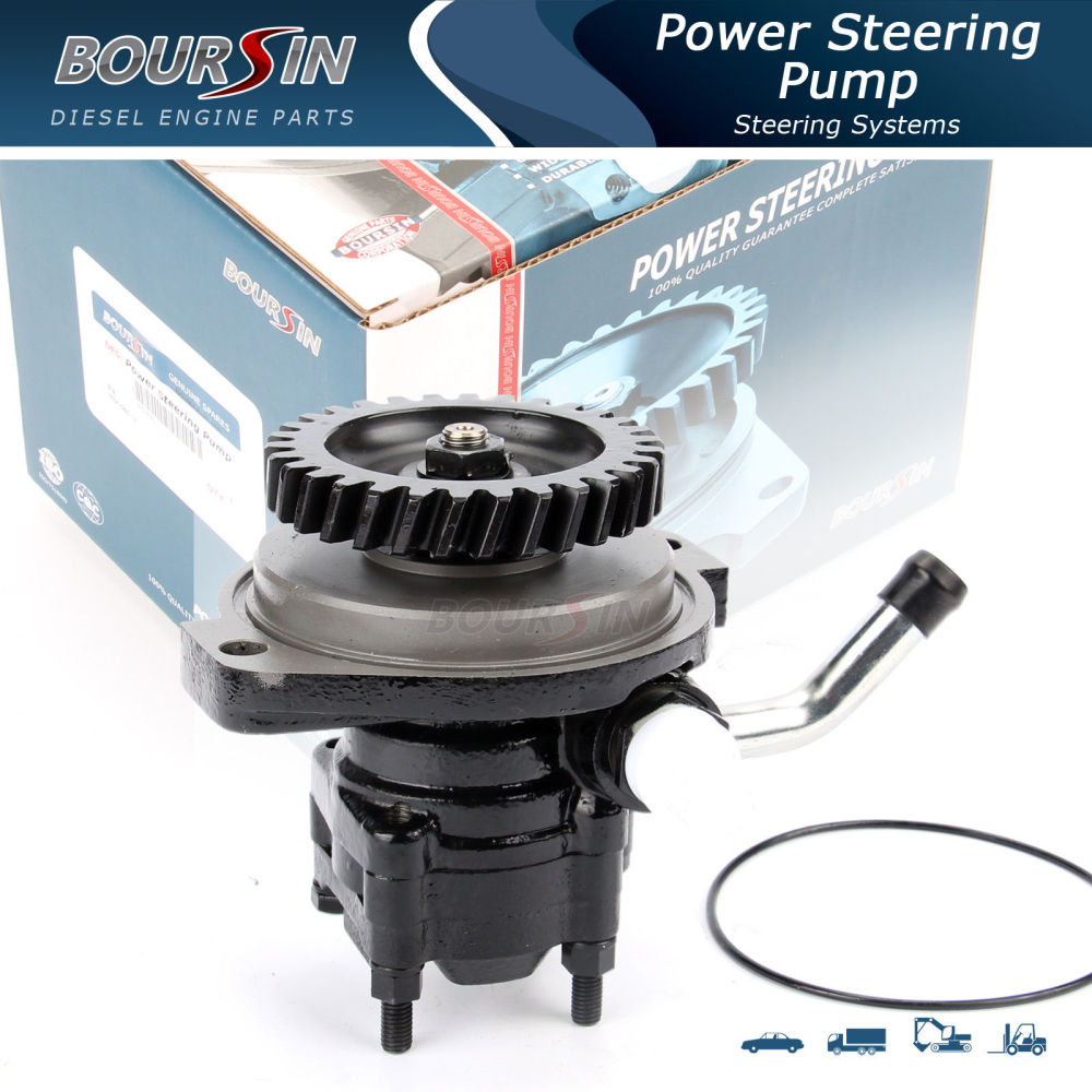 POWER STEERING PUMP FIT ISUZU NPR NQR 4HE1 4HF1 4HG1 4.3L 4.6L 4.8L
