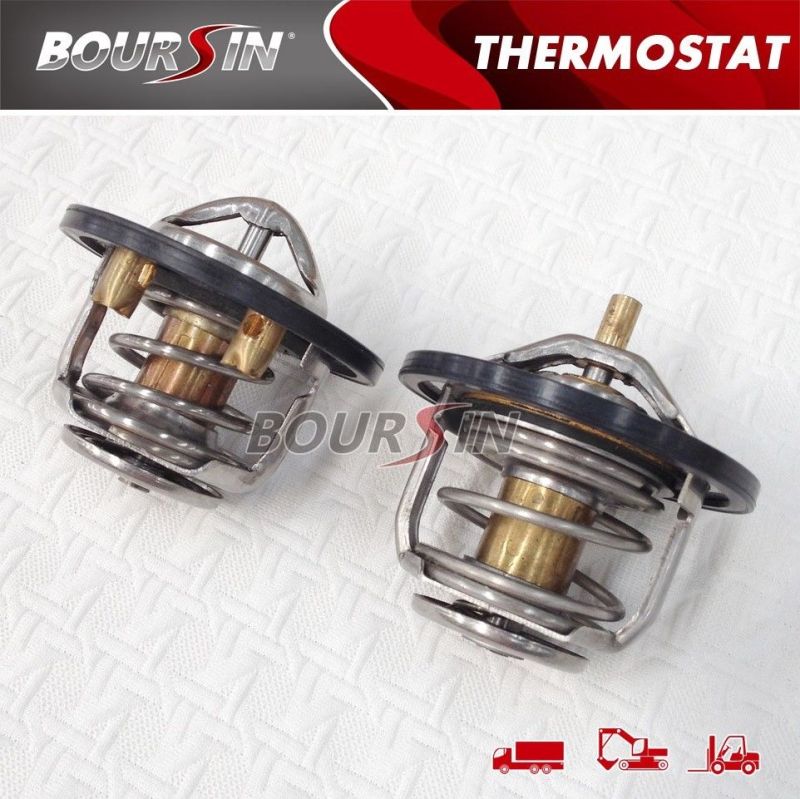 ENGINE COOLANT THERMOSTAT FOR ISUZU 6HE1 6HK1 1 PAIR