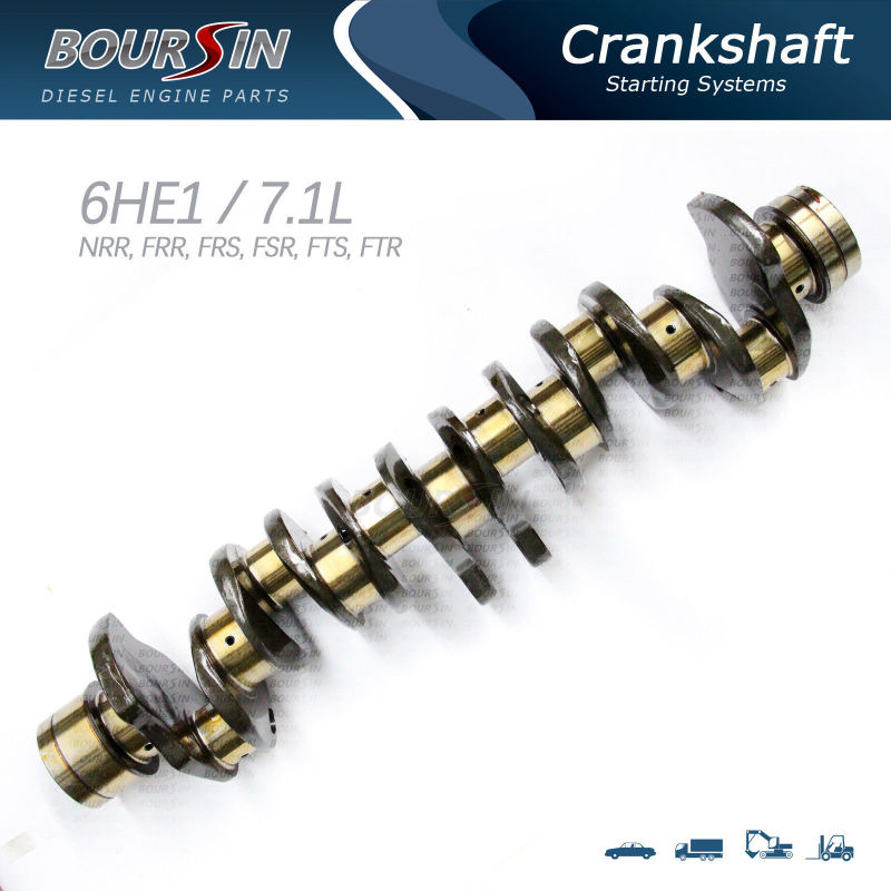 Crankshaft Fits Isuzu FRR FSR FVR Truck 6HE1 Diesel 7.1L