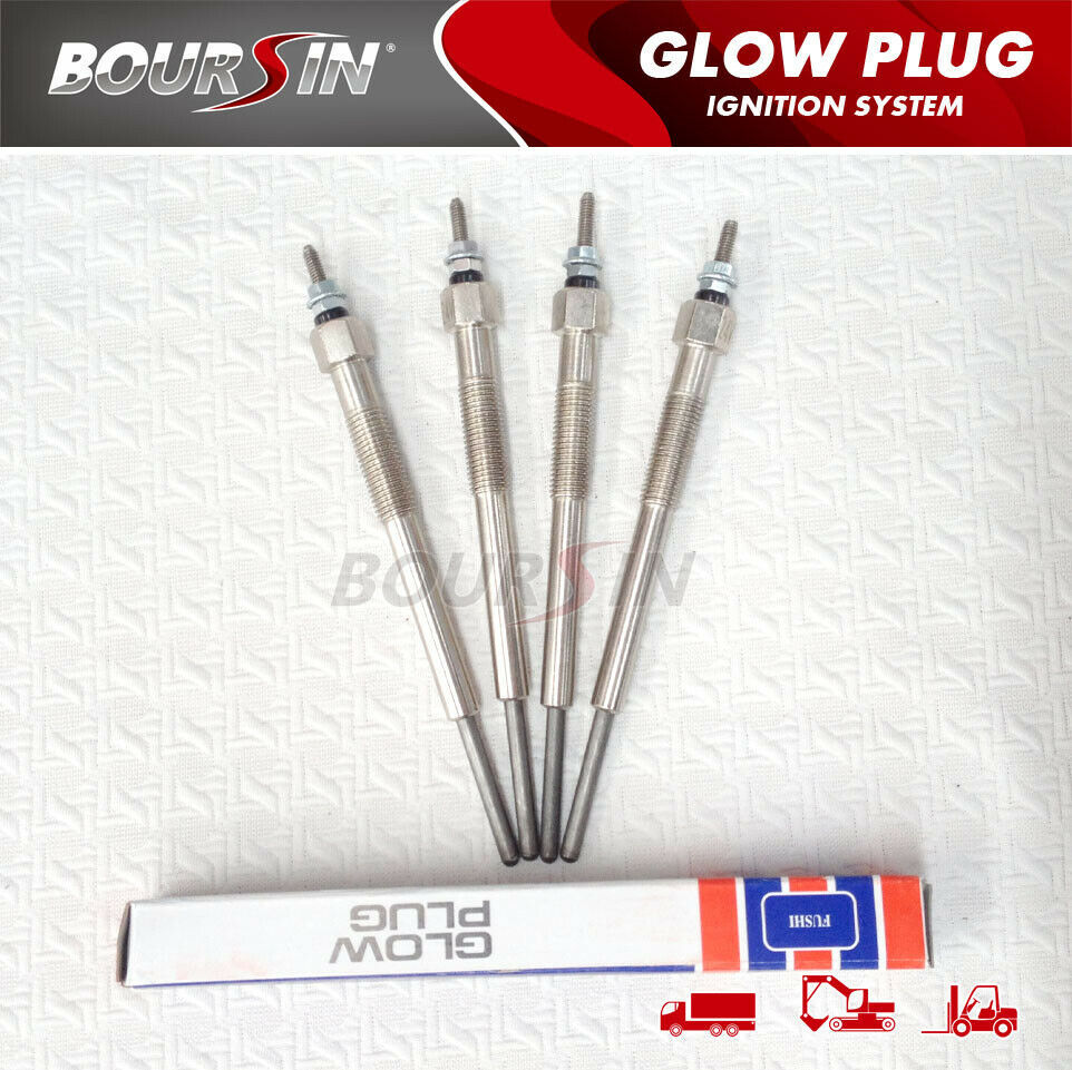 24V Glow Plug For ISUZU NKR NPR NQR NHR NPS NLR NMR NNR 4HK1 5.2 (Set of 4)