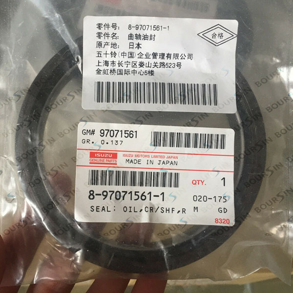 GENUINE ISUZU NPR REACH 4JJ1 CRANKSHAFT REAR OIL SEAL 3.0L 2012-2018