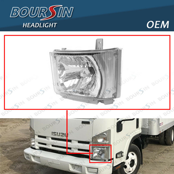 OEM HeadLamp For ISUZU NPR NPR-HD NQR NRR Reach Headlight 2008-2019 Driver Side