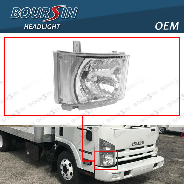 OEM HeadLamp For ISUZU NPR NPR-HD NQR NRR Reach Headlight 2008-2019 Passenger Side