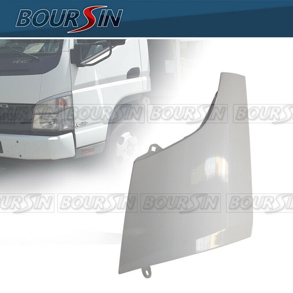 Side Corner Panel For Mitsubishi Fuso Canter FE120 FE125 FE140 FE145 FE180 2005-2011 Metal White LH