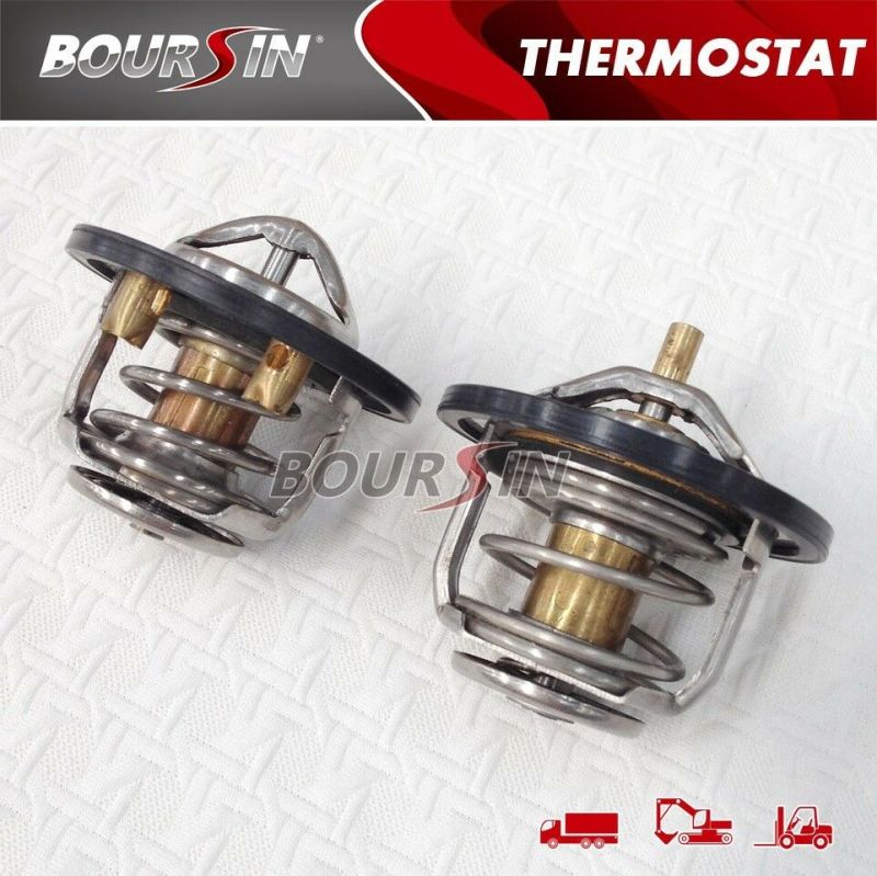 Engine Coolant Thermostat For ISUZU 6HK1 6HE1 6HH1 FRR FSR FTR TRUCK, Warranty 1 PAIR