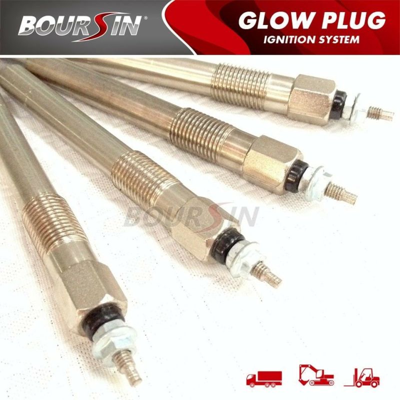 4x Glow Plug For ISUZU ELF150 250 350 4JA1 4JA1T 4JB1 4JB1T Engine Diesel, 12V