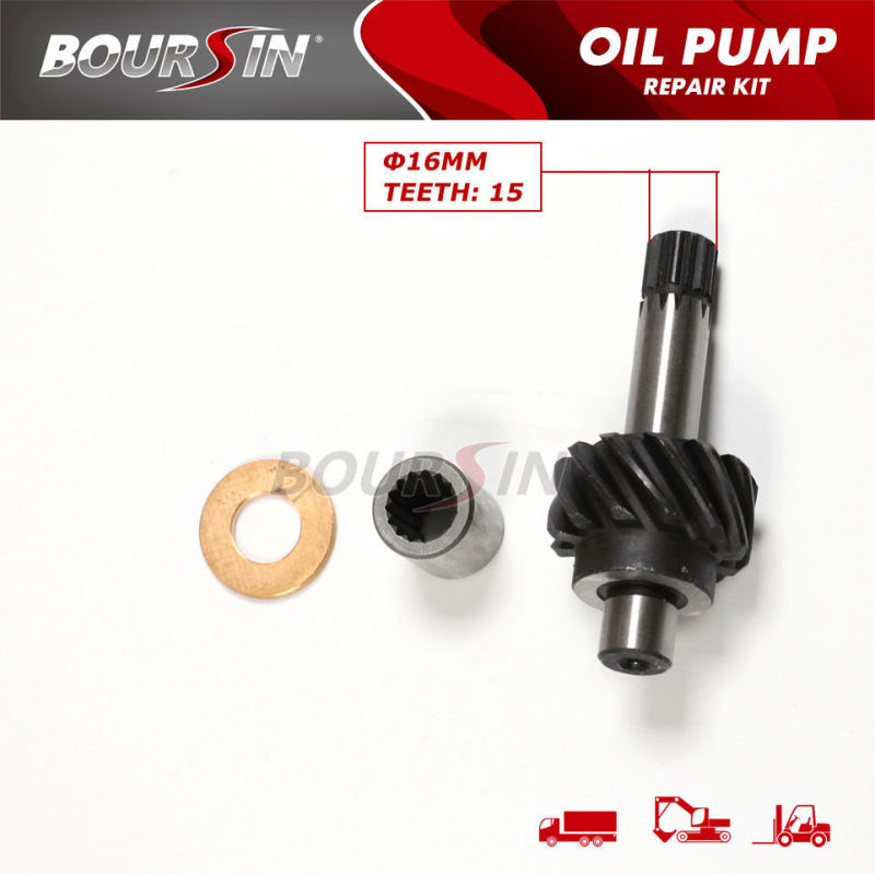 Pinion; Oil Pump Driving For ISUZU NPR NRR 4BD1 6BD1 4BG1 6BG1 Pinion+Collar+Coupling