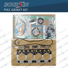 STEEL FULL GASKET SET FIT KOMATSU D20PLL D20PL-7 D20PG-7A D20P-7A D20A 4D95S-1H