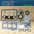 FIT YANMAR 3TNE68 3D68E 3TNV68 ENGINE FULL GASKET KIT EXCAVATOR - METAL