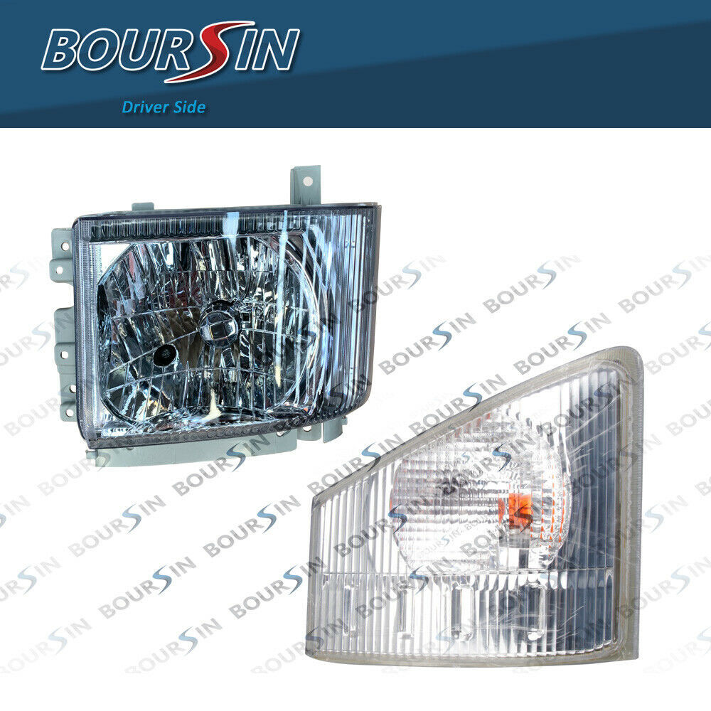 Headlight &amp; Corner Lamp For ISUZU NPR NPR-HD NQR NRR 2008-2020 Driver Side LH