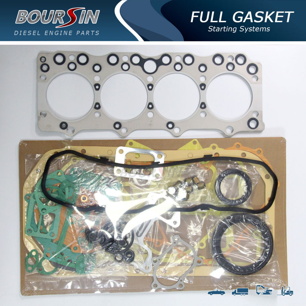 Full Gasket Set For Isuzu NPR NQR 4BD2 4BD2T Turbo Diesel 3.9L Engine 1992-98