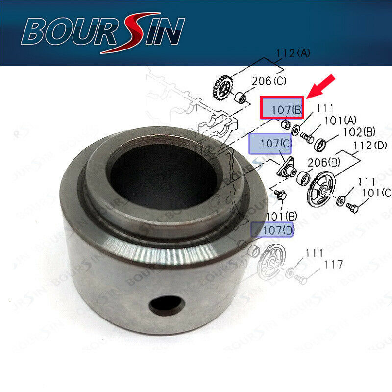 SHAFT IDLE GEAR FOR ISUZU FRR FSR FTR FVR 6HE1 6HK1 1995-2009