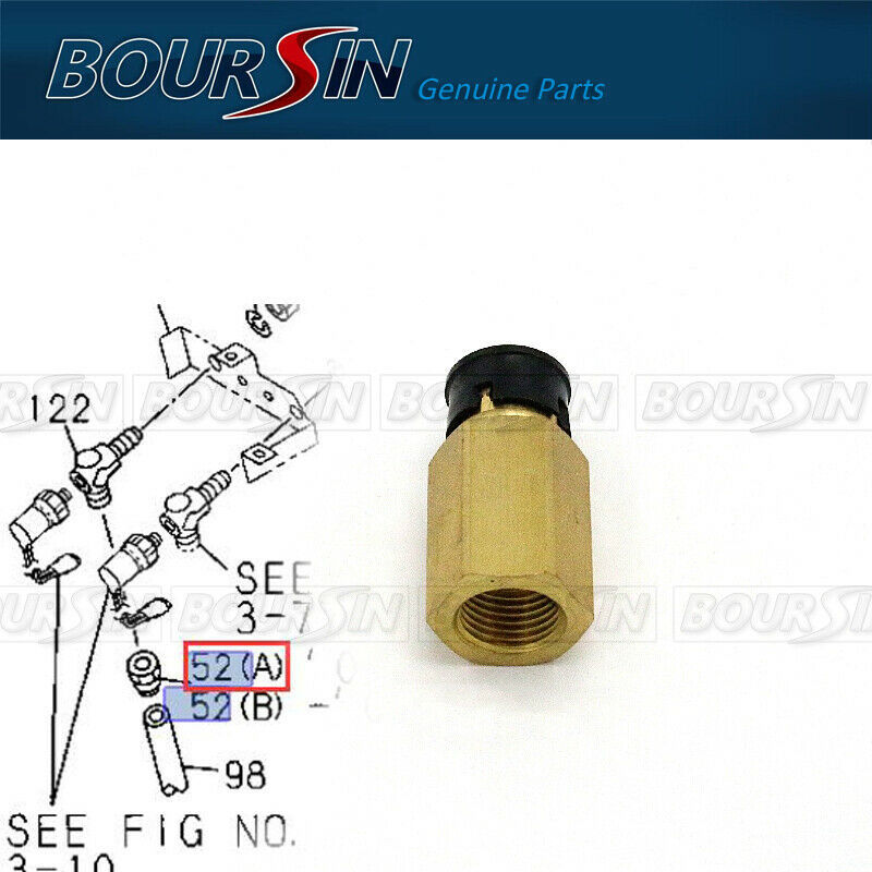 Connector Nylon Tube For ISUZU FRR 6HK1 7.8L 2000-2004