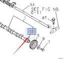 CAMSHAFT GEAR KEY PIN FOR ISUZU 4HE1 4HK1 6HE1 6HK1 1998-2009