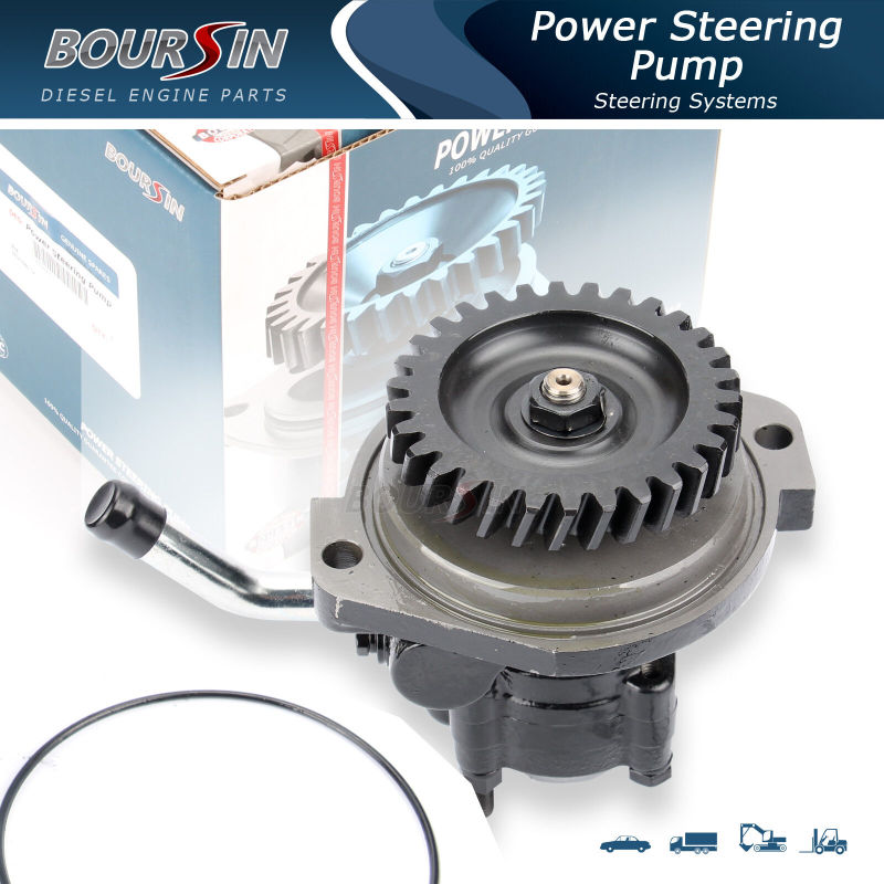 BRAND NEW, POWER STEERING PUMP FIT ISUZU NPR NQR 4HE1 4HF1 4HG1 4.3L 4.6L 4.8L