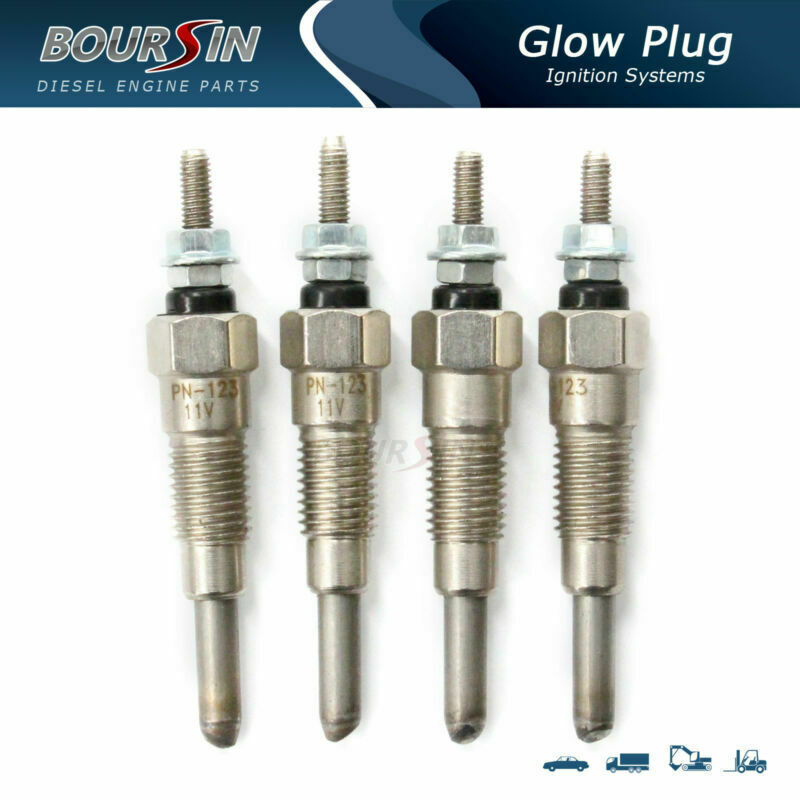 Glow Plug For Kubota L B NX RC-8 RC-15 RC-20 RC-25 (4PCS)