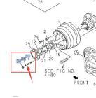 Rear Axle Shaft Screw For ISUZU NPR NQR NPR-HD NRR 95-07 3.9L 4.8L 5.2L Genuine