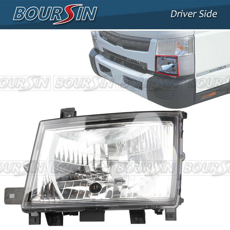 Headlight For Mitsubishi Fuso Canter FE125 FE160 FE180 2012-2019 Driver Side