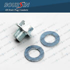 5x Engine Oil Drain Plug & Gasket Set For Lexus