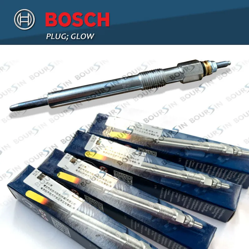 Glow Plugs For ISUZU NPR 4BD1 3.9L 1986-1991 (Set of 4) BOSCH