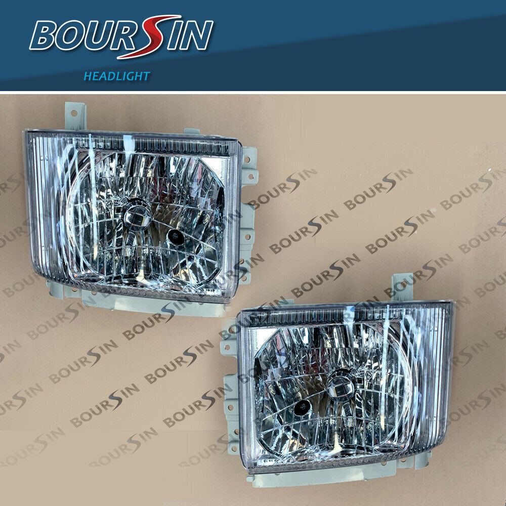 Headlight For ISUZU NPR NPR-HD NQR NRR 2008-2018 LH+RH