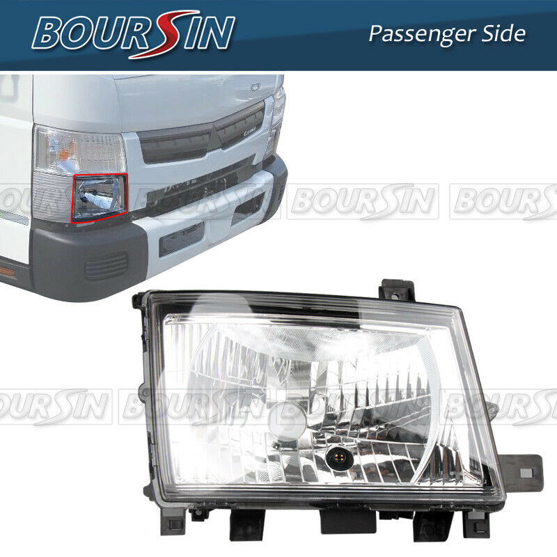 Headlight For Mitsubishi Fuso Canter FE125 FE160 FE180 2012-2019 Passenger Side