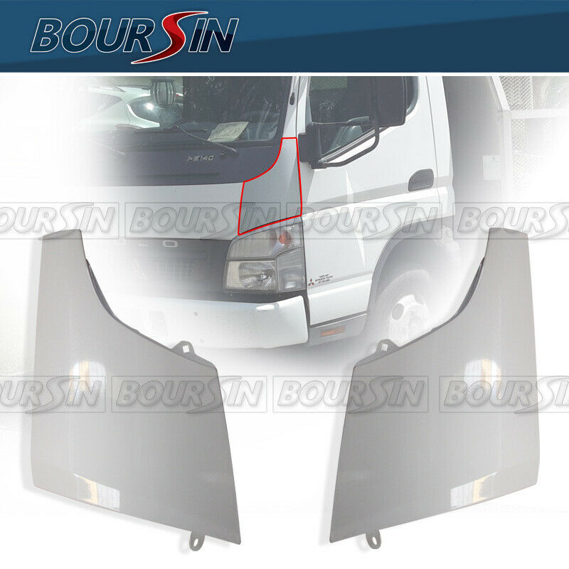 Side Corner Panel For Mitsubishi Fuso Canter FE FG 05-11 Metal White LH+RH