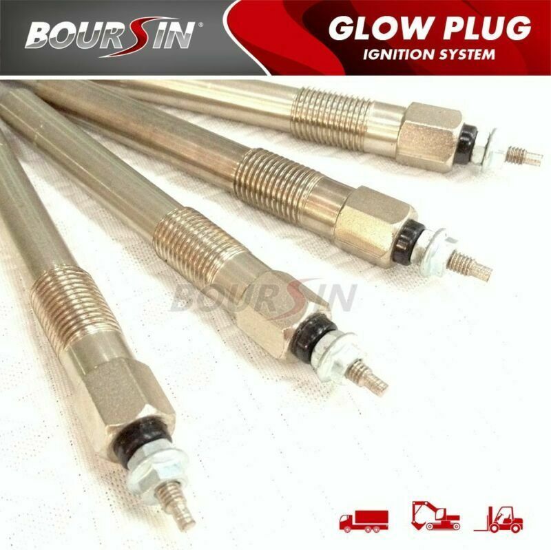 Glow Plug For ISUZU ELF Truck 4JA1 4JB1 Pickup Mustang Bobcat Skid Steer Loader