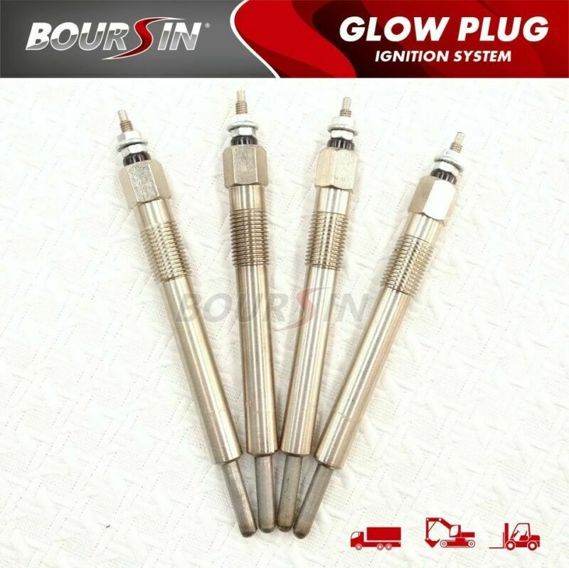 Glow Plug For ISUZU ELF Truck 4JA1 4JB1 Pickup Mustang Bobcat Skid Steer Loader