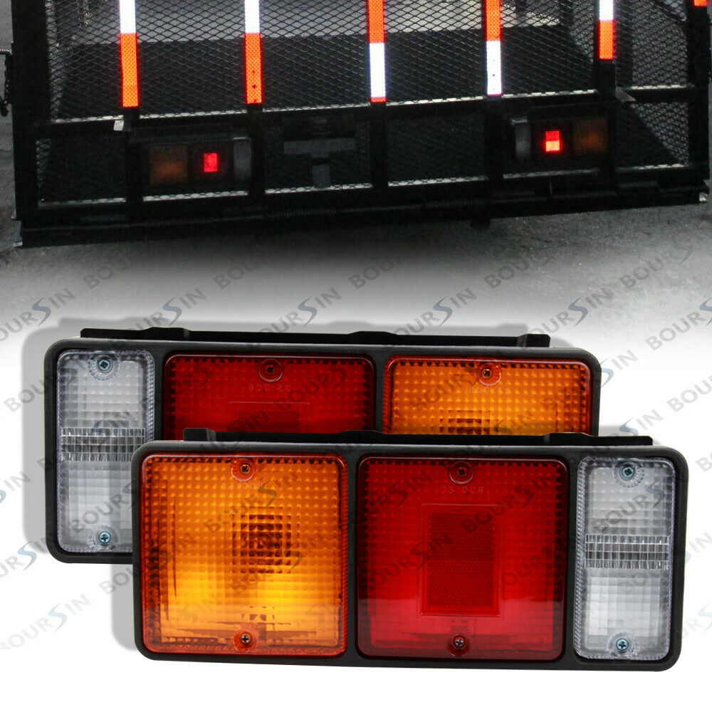 Tail Light Lamp For Mitsubishi Fuso 355 Canter Fe Fb511 Pair Truck