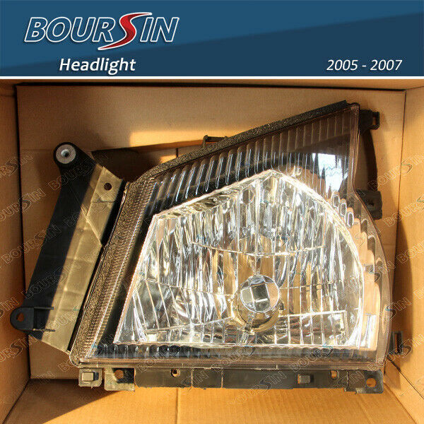 Head Lamp For ISUZU NPR NPR-HD NQR NRR 2005-2007 LH+RH