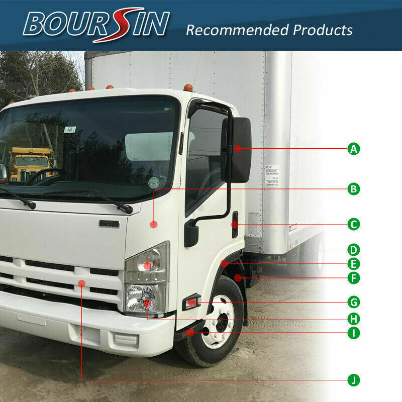 Bright Grille For ISUZU NPR NPR-HD NQR NRR 2008-2014