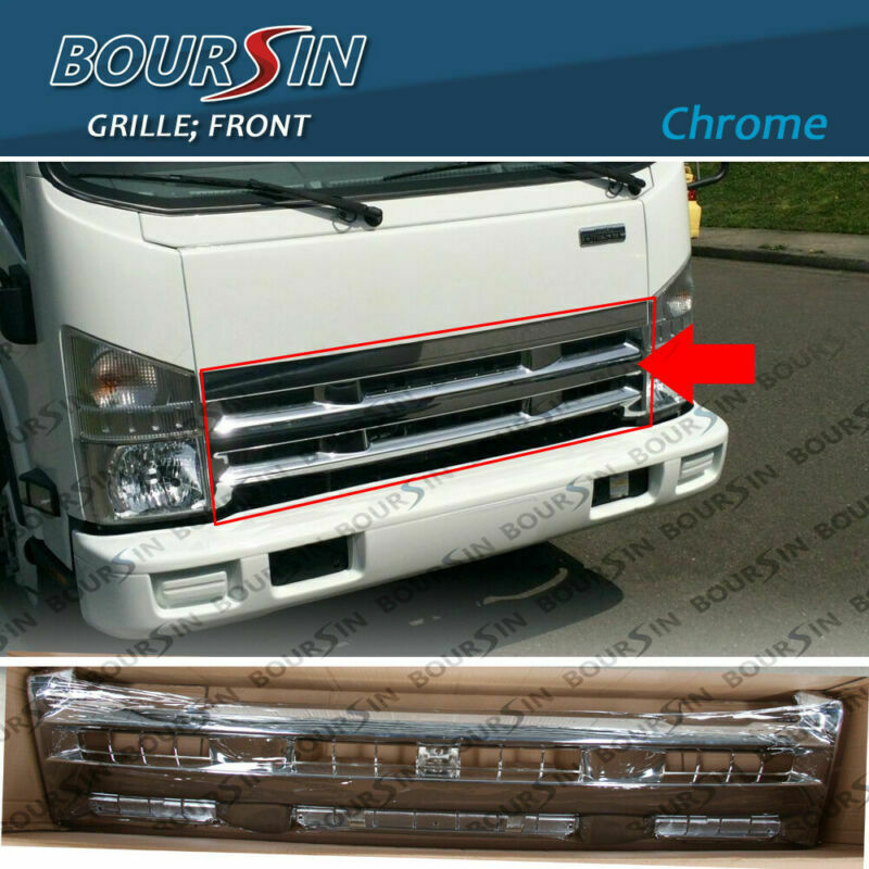 Bright Grille For ISUZU NPR NPR-HD NQR NRR 2008-2014