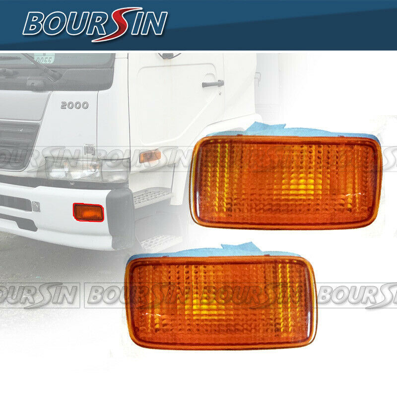 Bumper Side Lamp For Nissan UD 1800 2000 2300 2600 3300 Signal Light 95-10 L+R