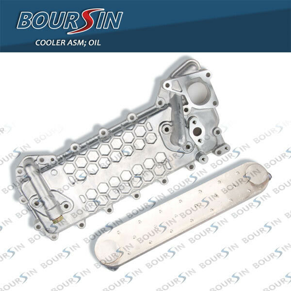 Oil Cooler Cover + Core For ISUZU 4BB1  3.6L