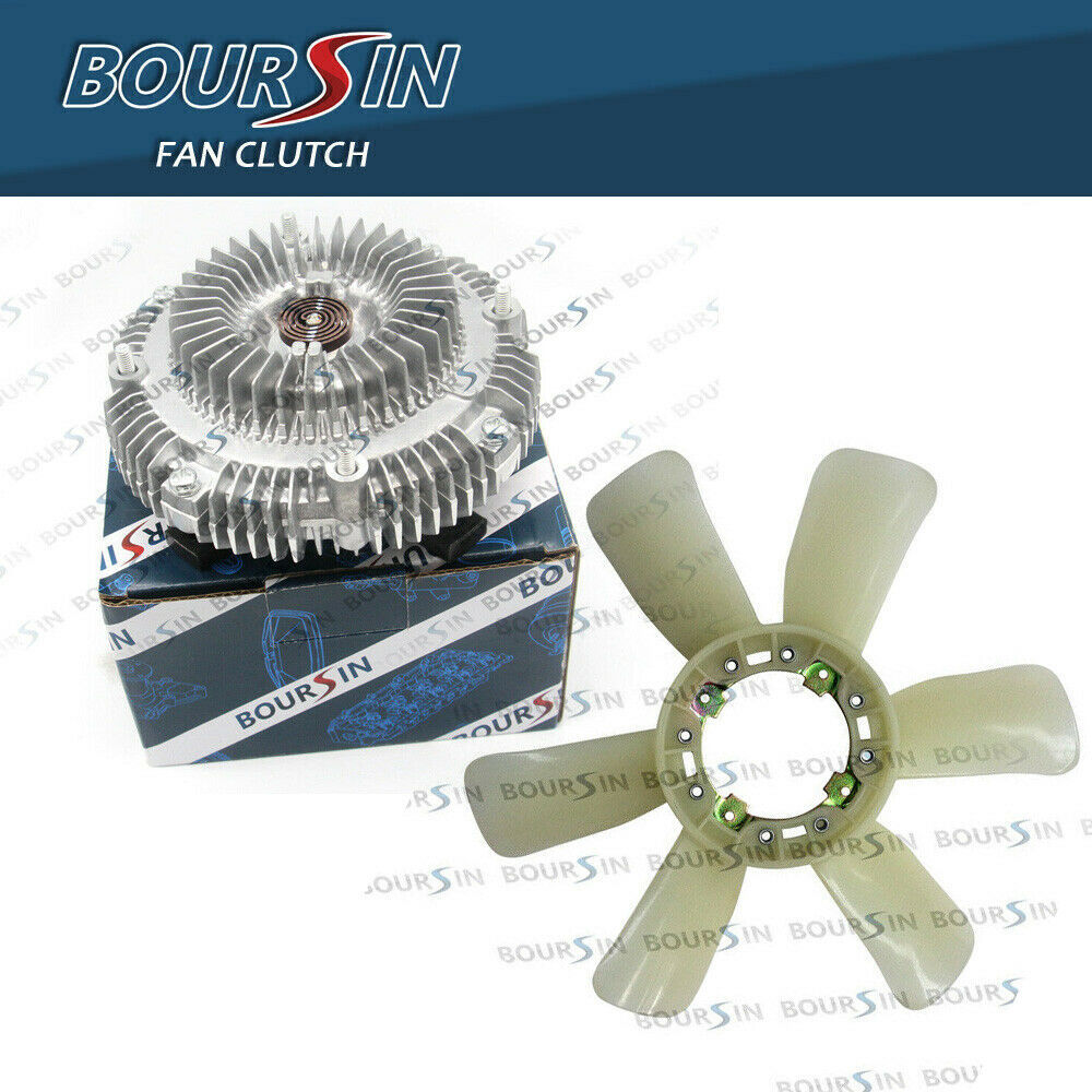 Fan Clutch & Radiator Fan Blade For ISUZU NPR NQR 4BD2 3.9L Diesel 1992-1998