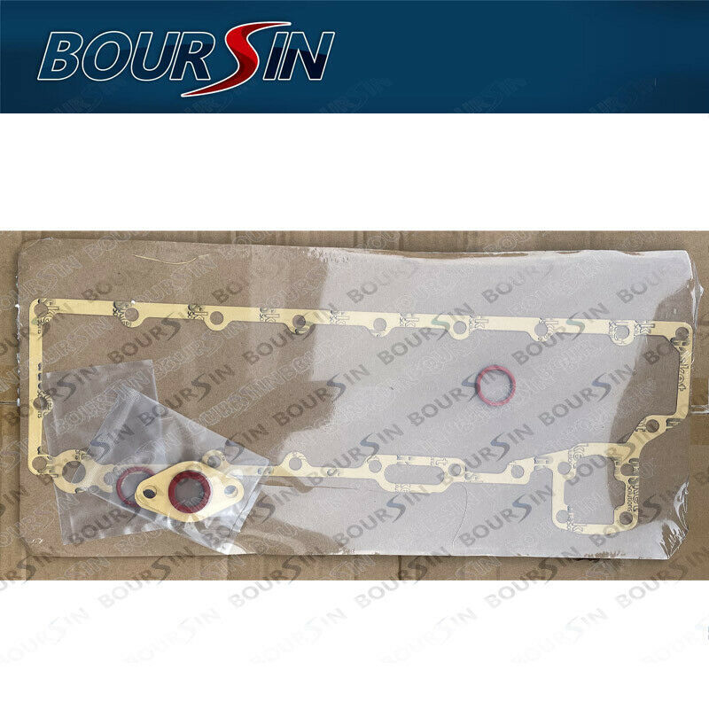 Oil Cooler Cover Gasket Kit For Mitsubishi Fuso FM555 FM557 FK FK455 6D14 6D16
