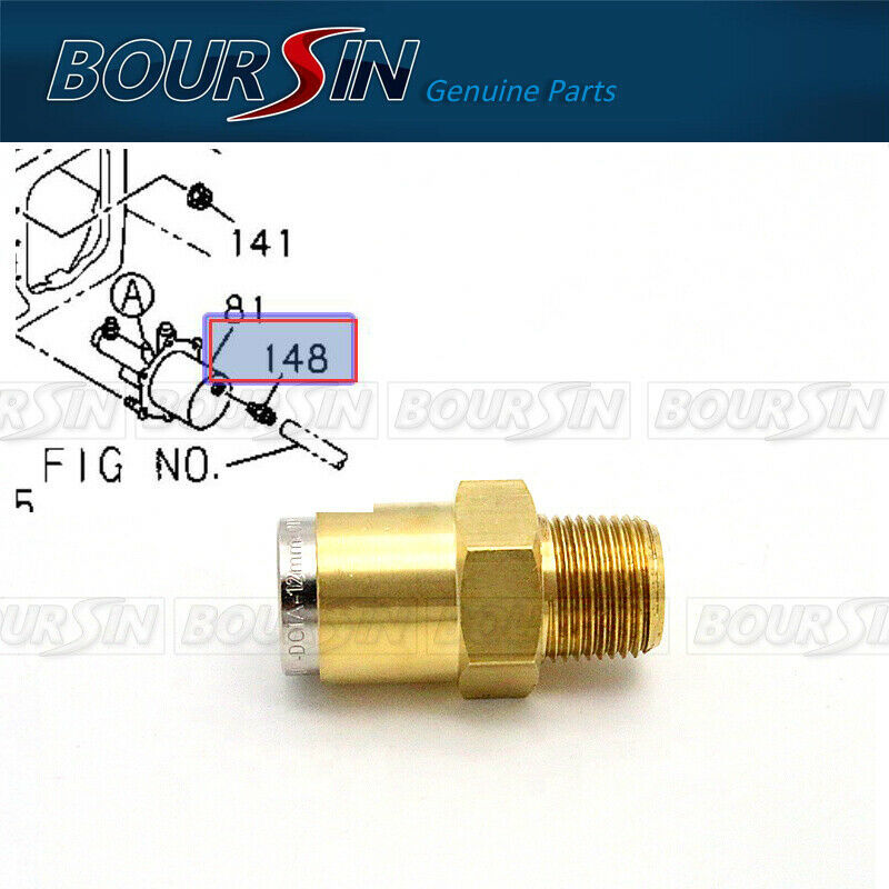 Connector Air Master Valve For ISUZU FRR 6HK1 7.8L 2000-2004