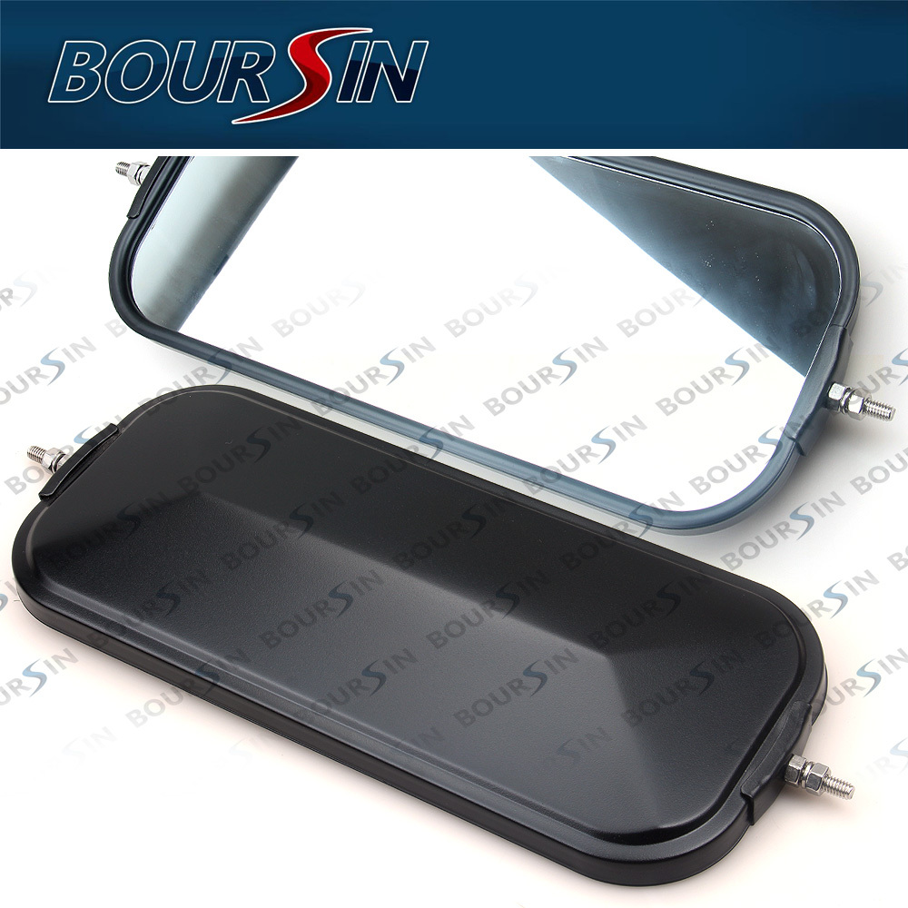 1 Pair Side Door Mirror For ISUZU NPR NPR-HD NQR NRR 1986-2007 L+R Black