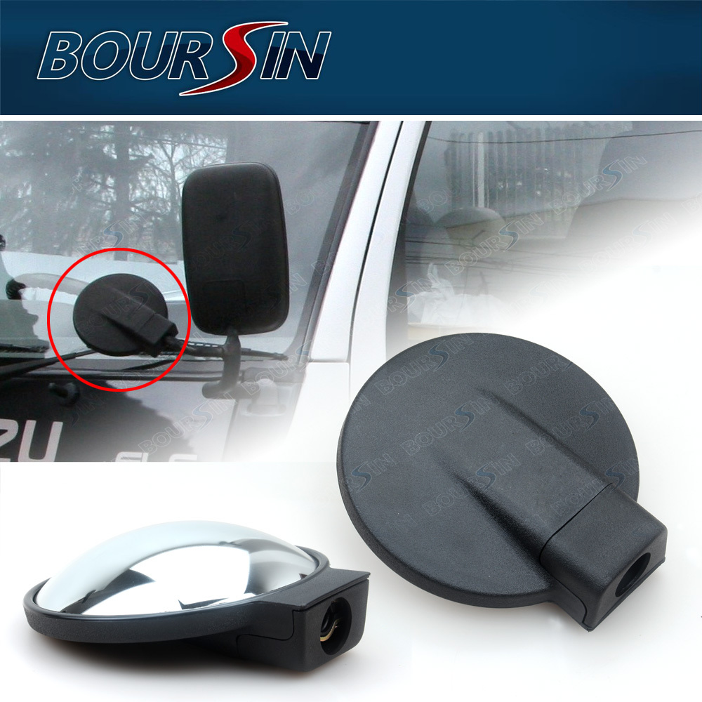 6" Blind Spot Door Mirror For Isuzu ELF NPR NKR NHR 1994-1998