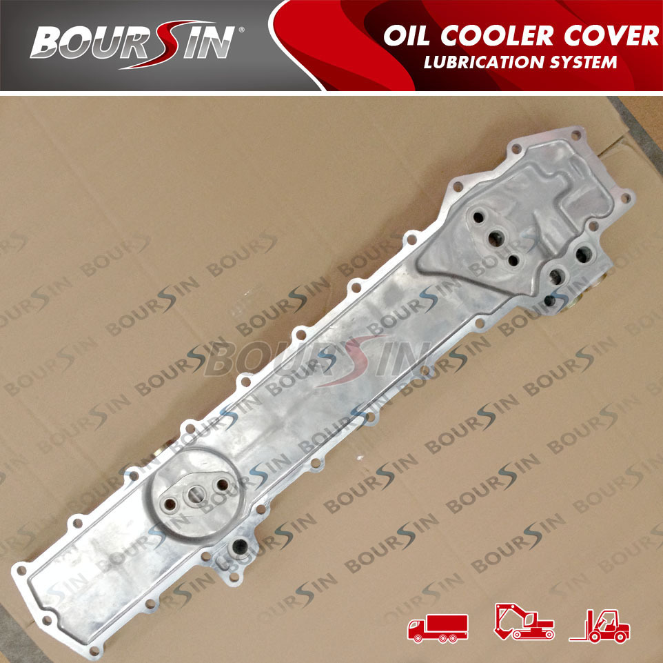 fits 1986-1991 MITSUBISHI FUSO FM555 FK415 FK455 OIL COOLER COVER 6.6L