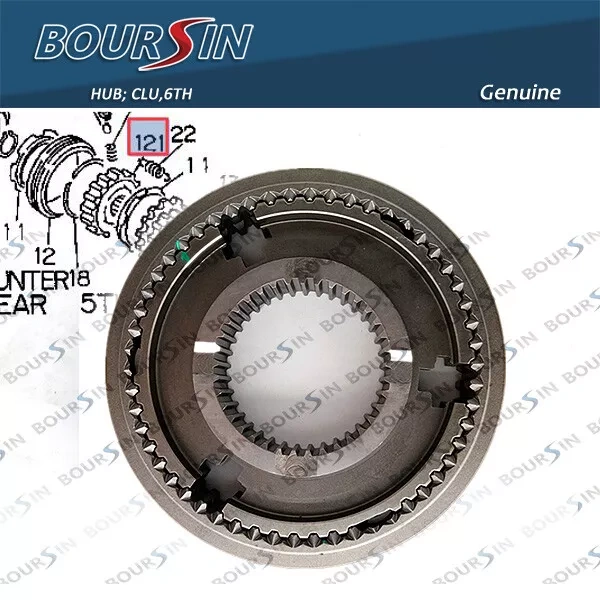 HUB CLUTCH 6TH FOR ISUZU FSR FRR FVR FTR MLD6F MLD6Q  Genuine