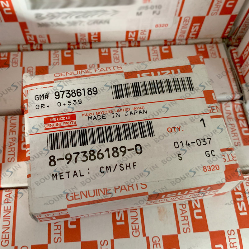 Metal Camshaft Bearings For ISUZU NPR NQR NRR 4HE1 4HK1 98-13 Set of 10 GENUINE