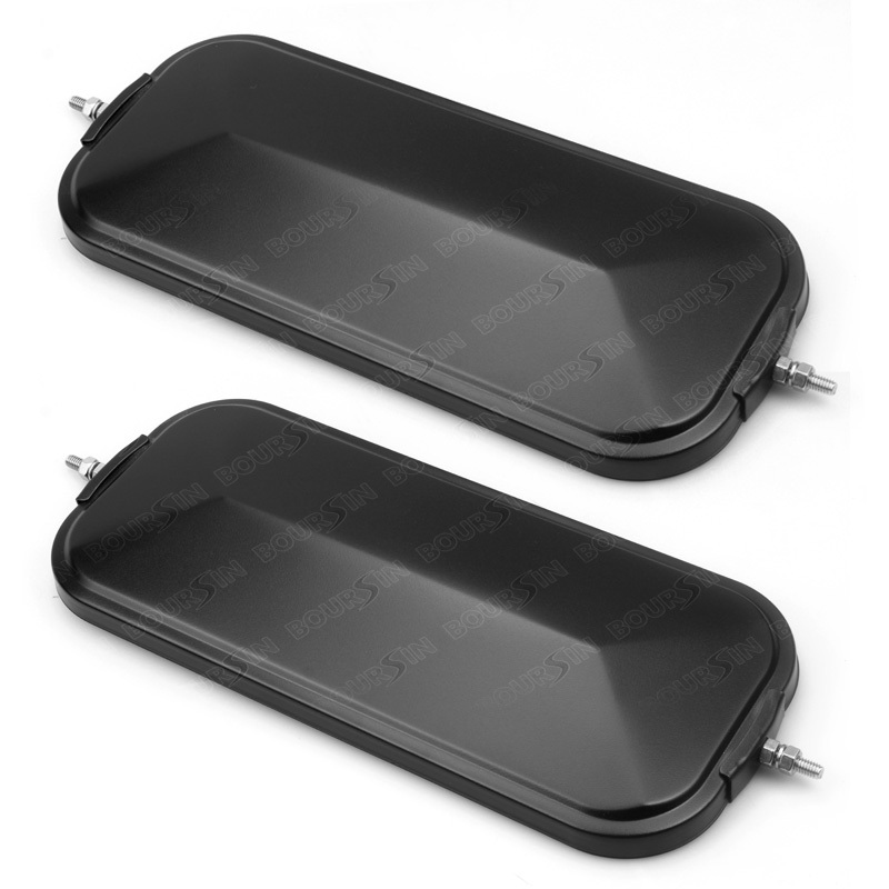 Side Door Mirror For ISUZU NPR NPR-HD NQR NRR 4BD1 4BD2 4HE1 4HK1 1986-2007 L+R Black