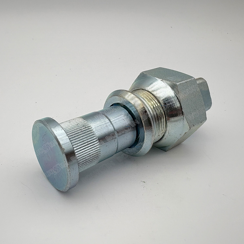 6 Wheel Nuts & Studs Rear Wheel For Isuzu NPR NQR NPR-HD NRR Reach GMC Chevy W3500 W4500 W5500 4HE1 4HK1 4JJ1 4.8L 5.7L 6.0L 3.0L1998-2023