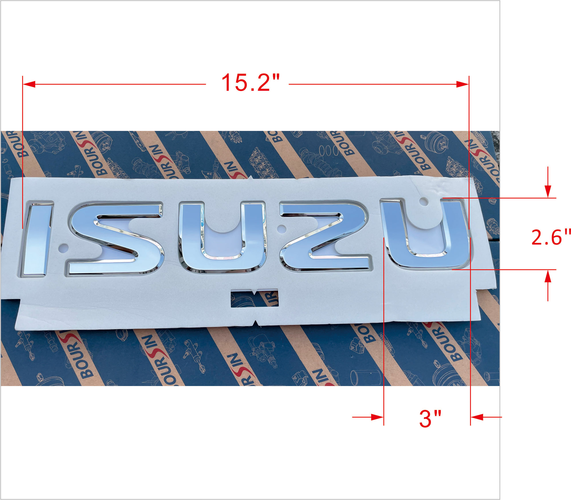 ISUZU Emblem For ISUZU ELF NKR NPR NQR FORWARD FSR FTR FRR FVR TRUCK 8978595560