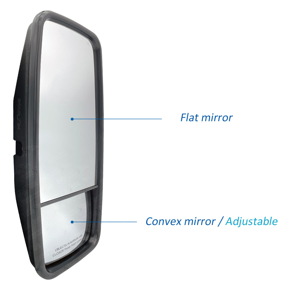 Side Door Mirror RH For ISUZU NPR NPR-HD NQR NRR 4JJ1 4HK1 3.0 5.2 6.0L 2008-2024 Passenger Side E3-1-57 8980493140