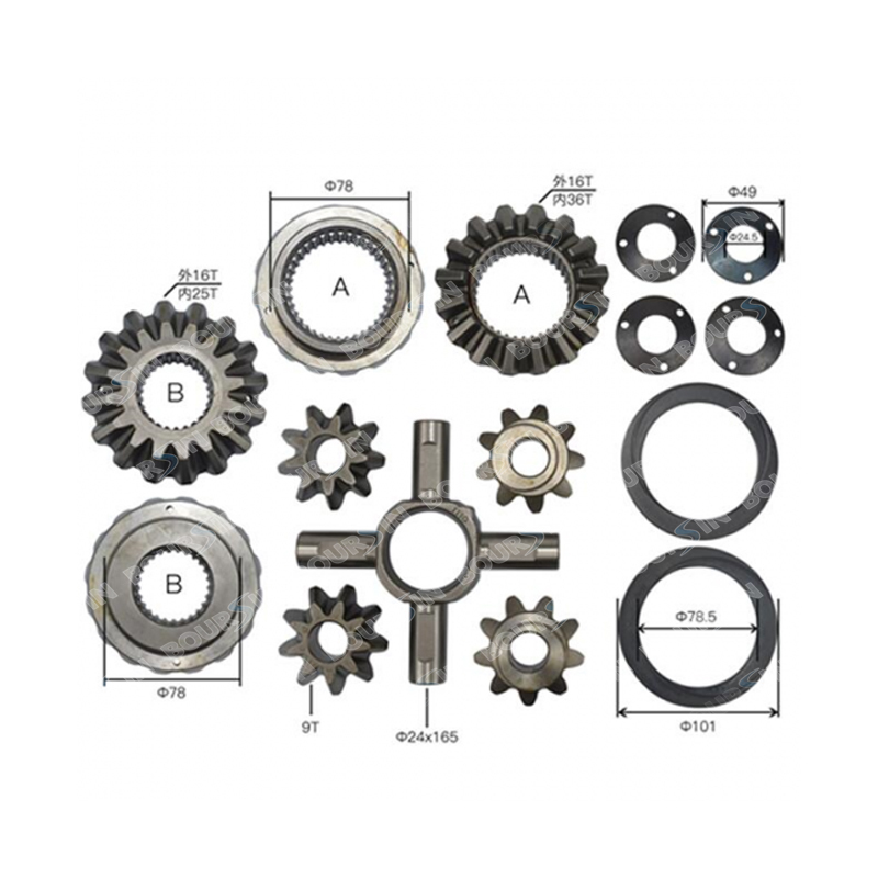 Differential Spider Gear Repair Kit For Hino EK100 EF750 41341-1100