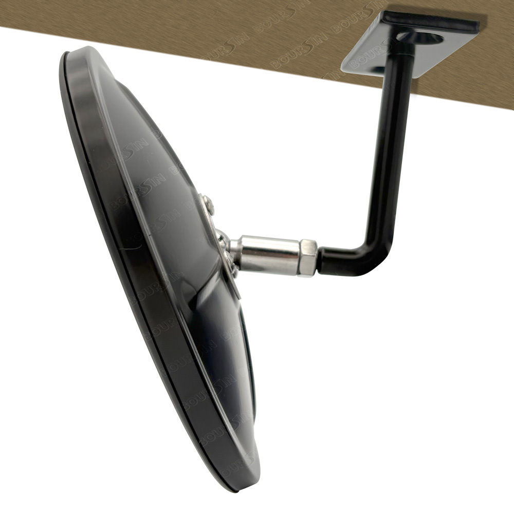 Convex Round Door Mirror Blind Spot For Isuzu NPR NQR NRR FSR FVR FRR GMC Chevrolet W3500 W4500 W5500 Mitsubishi Fuso Canter FE FG Truck Bus Atv Utv Adjustable Brackets